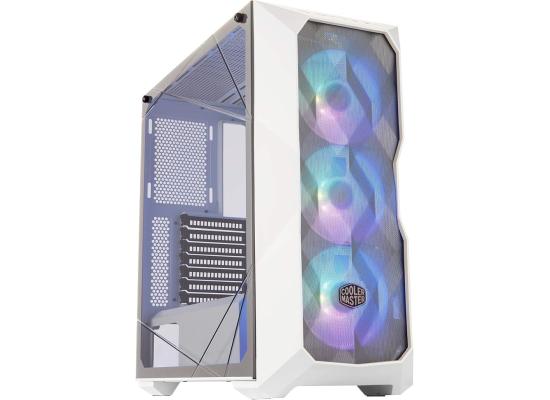 COOLER MASTER MasterBox TD500 MESH White Mid Tower Tempered Glass Gaming Case